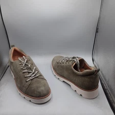 Vionic Ballari Lace-up Shoes Women's 6W Olive Suede A96