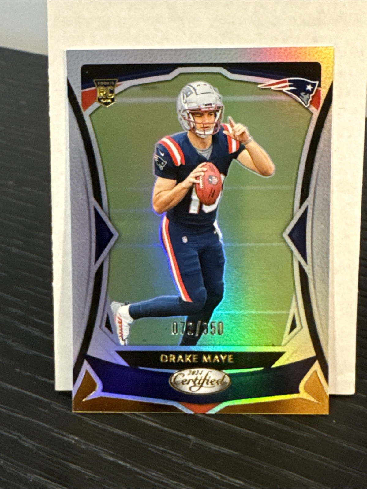 2024 Panini Certified - Rookies Drake Maye #103 Mirror /350 SP (RC)