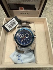 Mulch Buzo Luxury Watch  Blue face