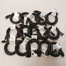 15x Belkin 2m High Speed HDMI Gold Cables HDMI0018G-2M Bulk Lot