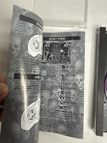Ultimate Mortal Kombat 3 Sega Saturn, 1996 COMPLETE CIB w/ Reg Card, Case Broke