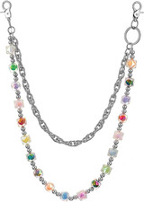 Layer Wallet Chains Pants Keychain Gothic Jeans Chain Waist Clothing Accessory P