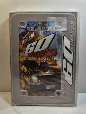 Original Gone in 60 Seconds (DVD 1974) Collector's Edition, Brand New Sealed. 