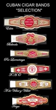 Set Cuban Cigar Bands  vitola label of different brands. Havana COLLECTIBLES 3