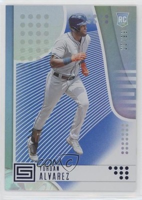2020 Panini Chronicles Status Blue 20/99 Yordan Alvarez #11 Rookie RC 06ko