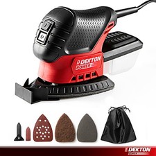 Dekton Mini Mouse Compact Detail Sander with Dust Collection Bag Sanding Tool