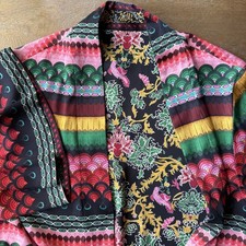 Alice + Olivia Reversable Kimono Robe Flower ...