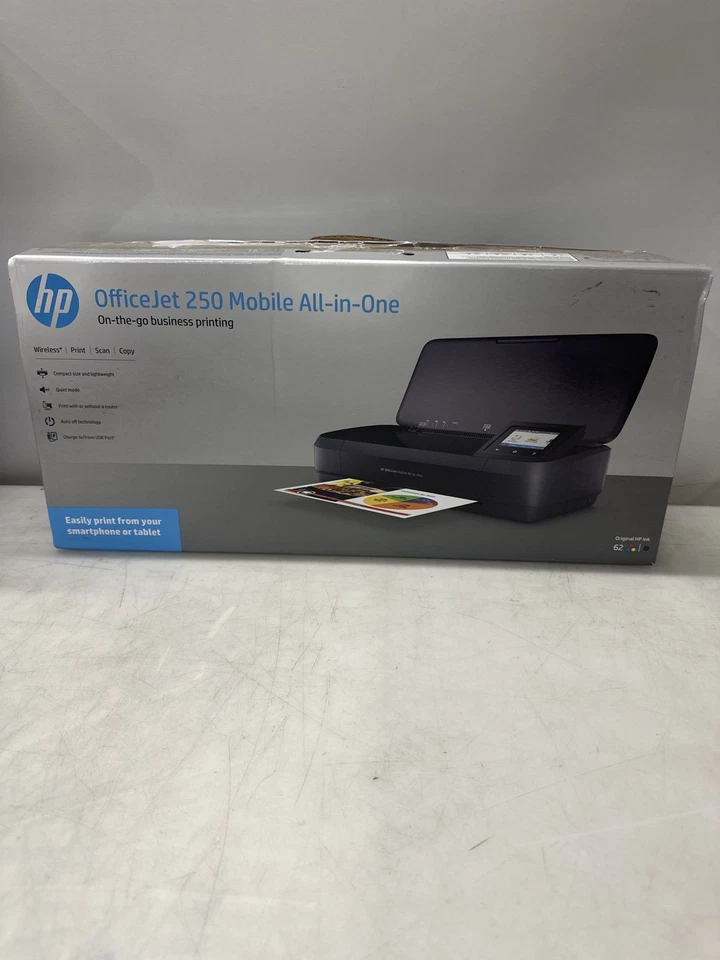 HP OfficeJet 250 Mobile All-in-One Printer - Black (CZ992A) - Image 2 of 4