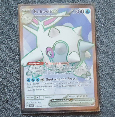 Pokémon TCG Kolowal ex 210/193 Deutsch Holo Double Rare Entwicklungen in Paldea