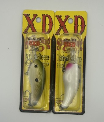 2 Strike King 5xd- Tenn Shad New In Box