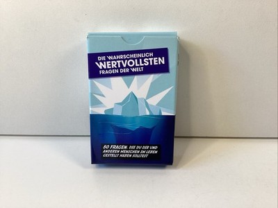 Die wahrscheinlich wertvollsten Fragen der Welt 50 Fragen Karten (C24.4)