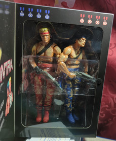 Contra Bill & Lance NECA Reel Toys 2 Pack Action Figure Set *NUOVO COME NUOVO SCATOLA* NES