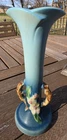 Roseville 379-7 Blue Apple Blossom Bud Vase Gorgeous Vintage Spring Has Sprung!