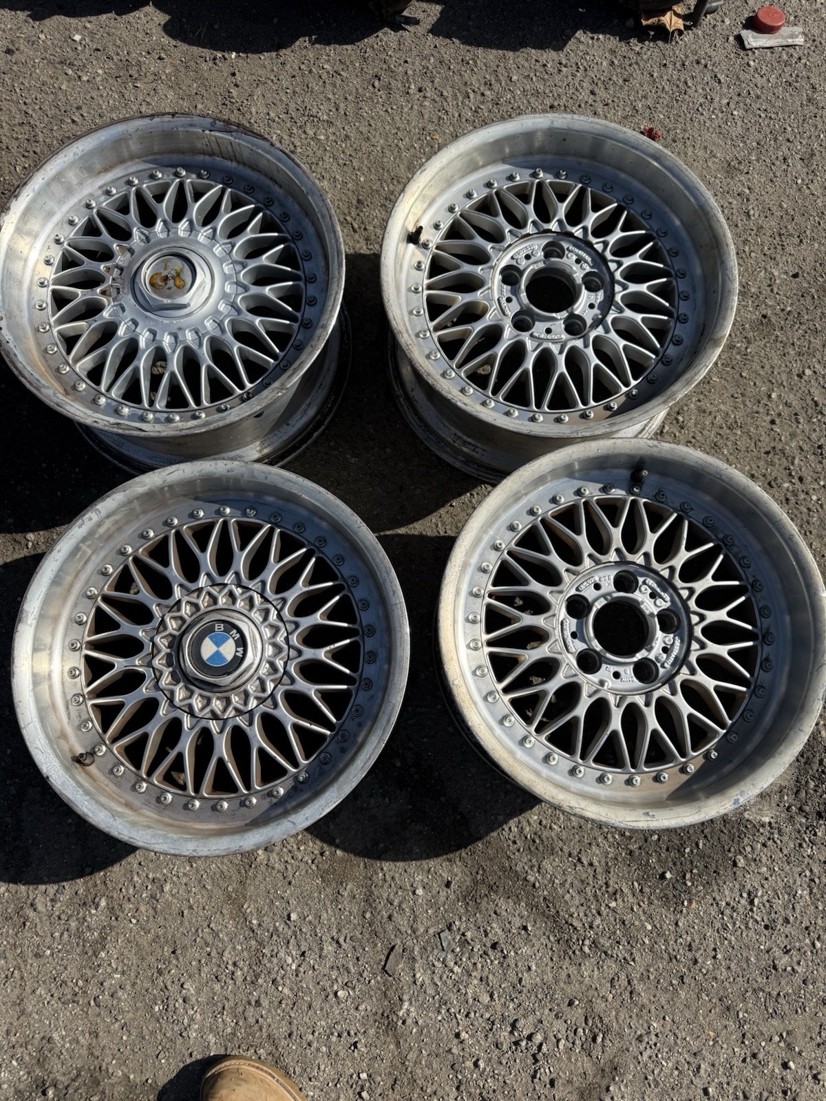 BMW E39 Style 5 BBS RC090 17x8 et20 5x120 OEM Set of Four