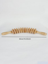 Wood Therapy Roller Gear Stick Massage Tool Cellulite Slimming Roller Massager L
