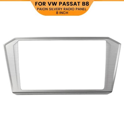 8 Zoll Paion Silber Radio Panel Bedienkonsole Autoradio Rahmen Für VW Passat B8