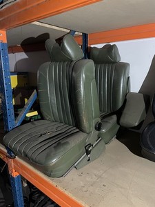 W116 Lederausstattung grün Leder inkl. Armlehne
