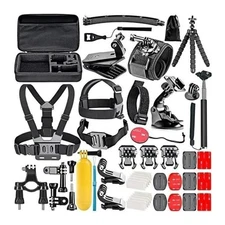 Izonix 50 In 1 Action Camera Accessory Kit Waterproof Carry Case MUST HAVE