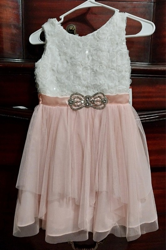 NWT Emily Rose Girls Size 8 Fancy Sleeveless Dress 