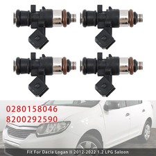 4Pcs Einspritzdüse Für Dacia Sandero Logan Renault Clio 0280158046 8200292590