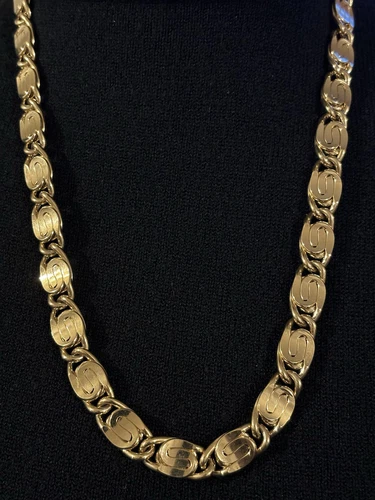 Catena cubana Givenchy vintage 25 pollici anni 80 firmata