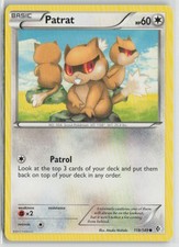 Patrat 118/149 Common Boundaries Crossed Pokemon Lightly Played