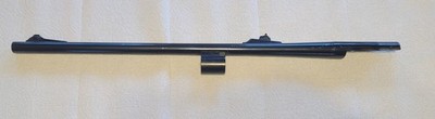 Black Steel shotgun with Iron Sights  slug barrel excellent condition 