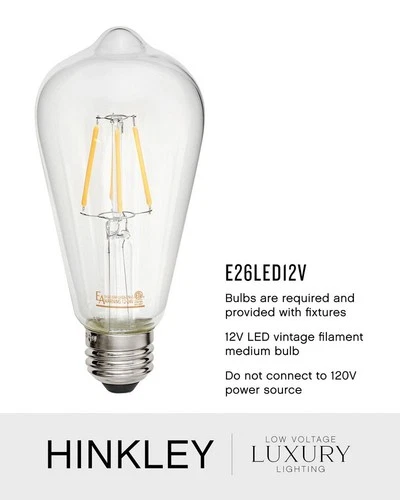 Hinkley Lighting - LED Post Top or Pier Mount Lantern - Outdoor - Lakehouse - 1 - Picture 3 of 4