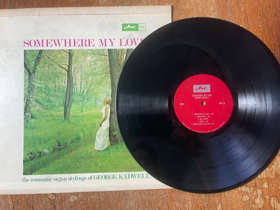 RARE George Kadwell   Somewhere My Love LP Vinyl Arc Sound Ltd. ARC726
