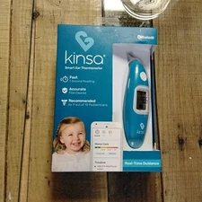 NEW Kinsa Smart Ear Digital Thermometer Instant Bluetooth KET-001