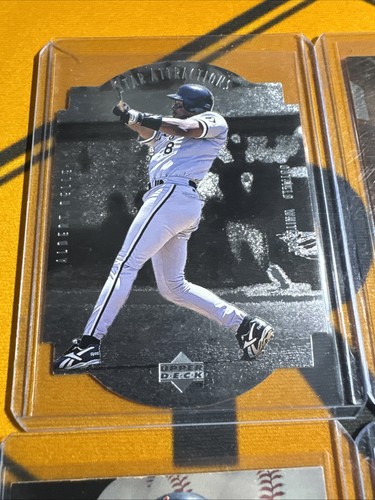 Lote de 4 cartas Albert Belle 1 troquelado - Imagen 2 de 5