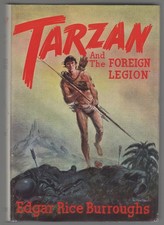 Edgar Rice Burroughs TARZAN AND THE FOREIGN LEGION 1st 1947 Dust Jacket