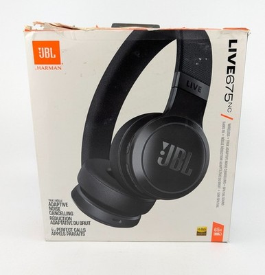 JBL by Harman Live 675NC Wireless True Adaptive Noise Canceling ANC Headphones