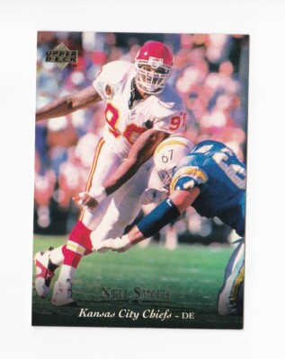 1995 Upper Deck #167 Neil Smith Kansas City Chiefs Nebraska Huskers