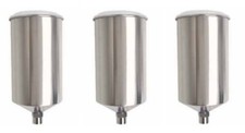 Titan Tool 1000 Ml Aluminum Paint Cup And Lid 3 Pack