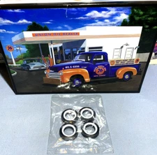 AMT/ROUND2 1950 CHEVROLET 3100 PICKUP TRUCK #AMT1076/12 MPC 1/25 F/S TIRES ONLY!