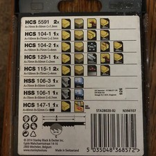 Stanley 10Pc Mixed Jigsaw Blades U - STA28020-XJ