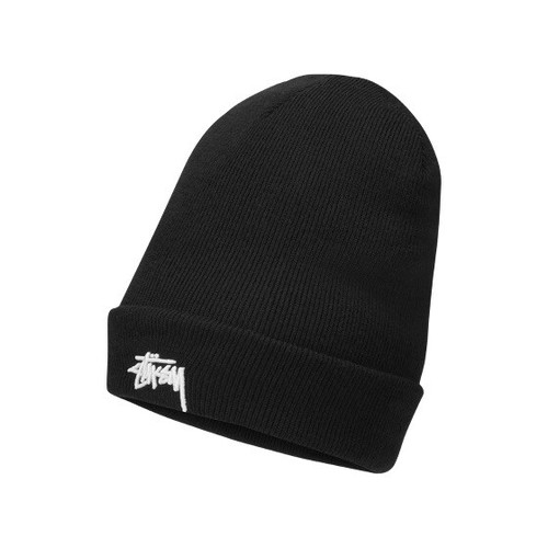 Nike x Stussy Black Cuffed Beanie 2022 