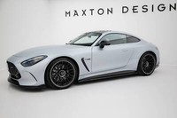 Seitenschweller Ansatz FüR Mercedes-Amg Gt 63 C192 Schwarz Hochglanz