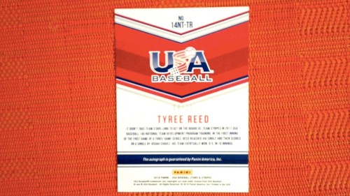 2018 Panini Stars & Stripes USA Baseball 14U National Team Signatures Set Black - Picture 2 of 2