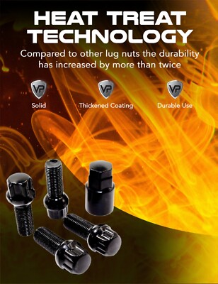 Set of 4 Veritek 14x2.0mm 2.0 Inch Black 22mm Key Length Factory outlet Lar Hex Set of 4 Veritek 14x2.0mm 2.0 Inch Black 22mm Key Length Factory outlet Lar Hex