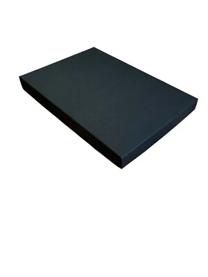 1 BLACK A5 GIFT BOX ,GREETING CARDS, JEWELLERY, DVDS,WEDDING,BIRTHDAY, GIFT BOX
