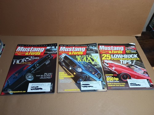 Mustangs & Fords Magazines 2005 Complete Set YR 12 Issues Fastback Shelby Mach 1 - Bild 6 von 17