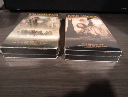 Lord Of The Rings Lot VHS NEW (Sealed) Fellowship And Two Towers - Picture 2 of 6