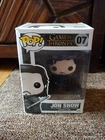 Funko Pop Game Of Thrones Jon Snow Figure #07 New Box Dmg