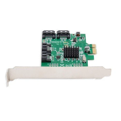SYBA Quad Port SATA III 5Gb/s PCI Express Controller Card (SI-PEX40064) - Image 2 of 4