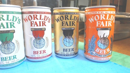 Vintage--World's Fair Beer - Cans--Aluminum Pull Top 12 Oz.- 9- Different Colors - Picture 5 of 13