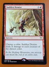 1x Sudden Demise | Archenemy: Nicol Bolas | MTG Magic Cards