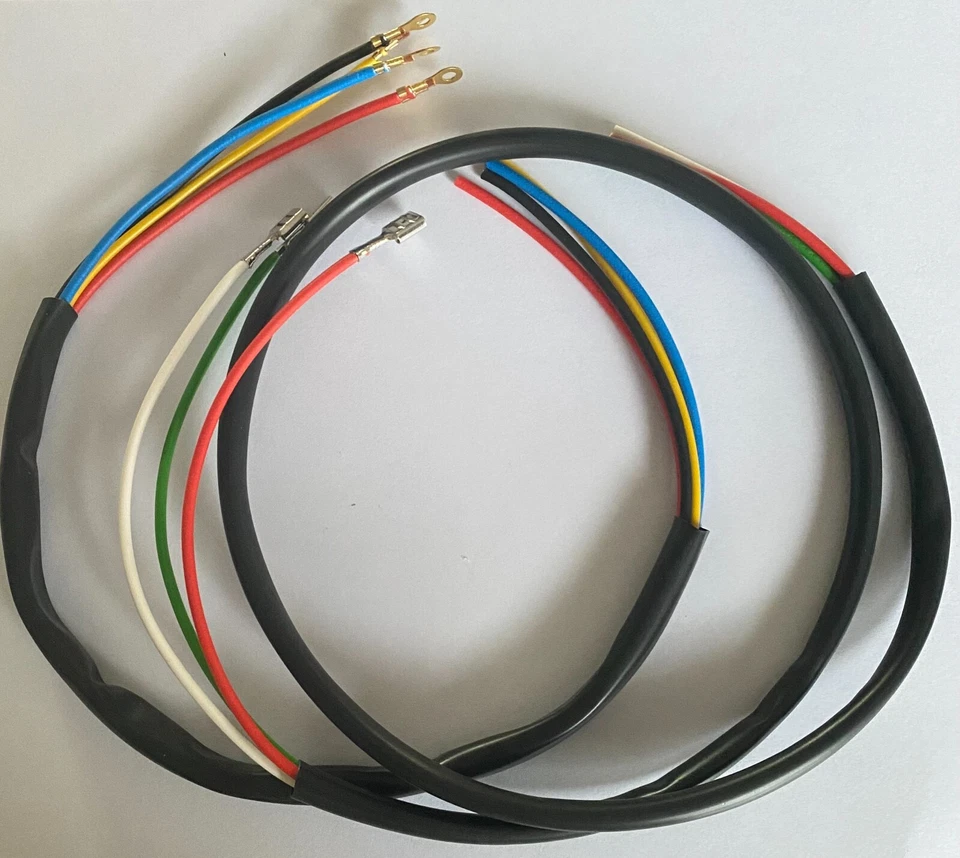 EUGENIO IMPIANTI ELETTRICI CAVETTO IMPIANTO ELETTRICO CABLAGGIO RIPRISTINO STATORE VESPA 125 ET3 VMB1