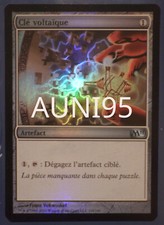 mtg magic 2011 m11 Voltaic Key FOIL FRENCH vf fr Clé voltaïque